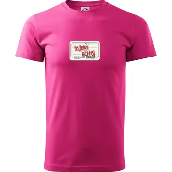 Nejlepší učitel sešit - Klasické pánské triko vyšší gramáže - XS ( Purpurová )