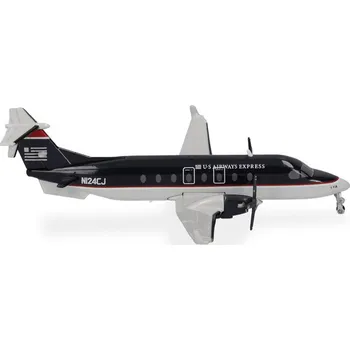 letadlo a vrtulník Beechcraft 1900D US Airways Express Herpa 573443