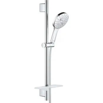Sprchová hlavice Grohe Rainshower SmartActive - Sada sprchové hlavice 130 9,5 l/min, 3 proudy, tyče 60 cm a hadice, chrom 26575000