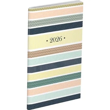 Diář Diář 2026 T103/Lamino týdenní, diář proužky