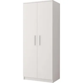 Šatní skříň Šatní skříň 2D 06 OMEGA I, v bílé, 80 x 193 x 50 cm