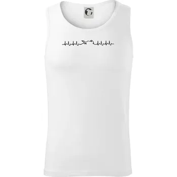 Moto EKG - Tílko pánské Core - XL ( Bílá )
