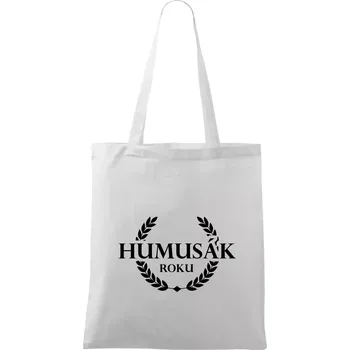 Humusák roku - Taška bavlněná - 42 x 38 cm ( Bílá )