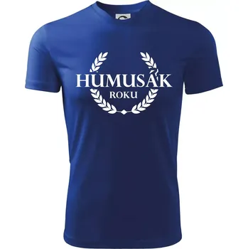 Humusák roku - Dětské triko sportovní (dresovina) - 146 cm/10 let ( Královská modrá )