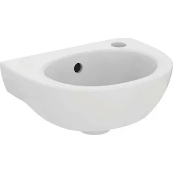 Umyvadlo Ideal Standard Eurovit - Umývátko 35x26 cm, s přepadem, otvor pro baterii vpravo, bílá E871601
