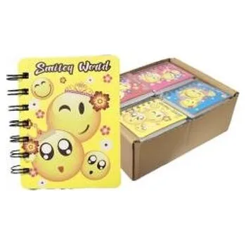 Set školních potřeb Notes A6 Emotki MIX (pl, 2000, Merkpol)