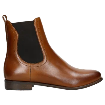 Dámské kozačky Hnědé Dámské Kotníkové Boty Typu Chelsea Wojas 5506052 35