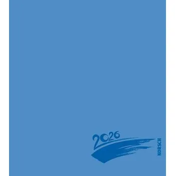 Foto-Malen-Basteln Bastelkalender blau 2026 - Korsch Verlag