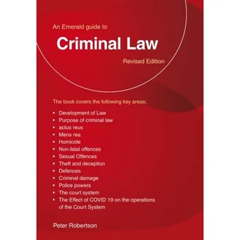 Criminal Law - Rouse, Peter; Robertson, Bill [EN] (2021, Měkká, Straightforward Publishing)