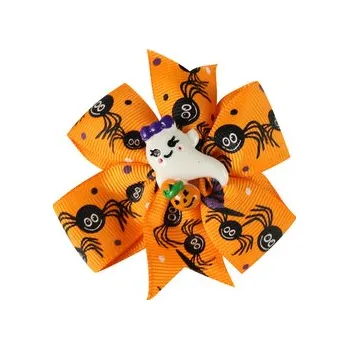 Karnevalový kostým Spona do vlasů oranžová duch