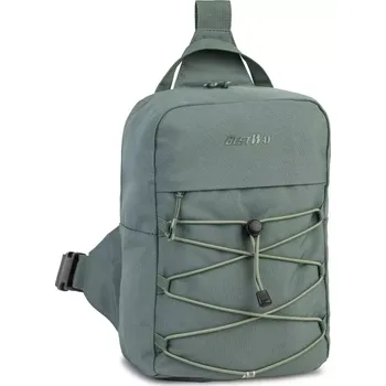 Cestovní taška BestWay Příruční zavazadlo - batoh přes rameno Urban 31x23x10 GREY GREEN