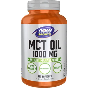 Now Foods MCT Oil 1000 mg 150 kapslí