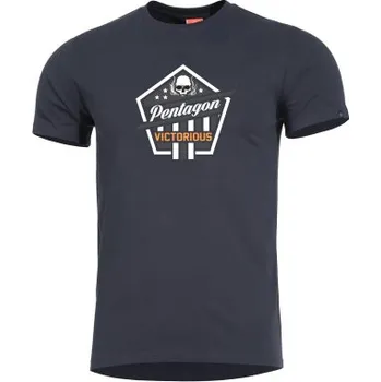 Pánská móda Triko Ageron Victorious, Pentagon, černé, XS