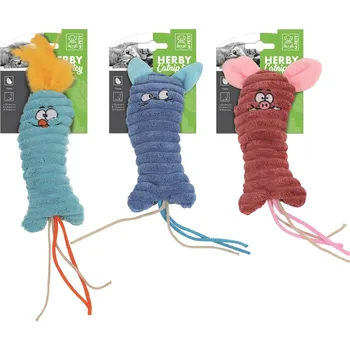 Hračka pro kočku M-Pets Herby plyšová hračka (mix barev)