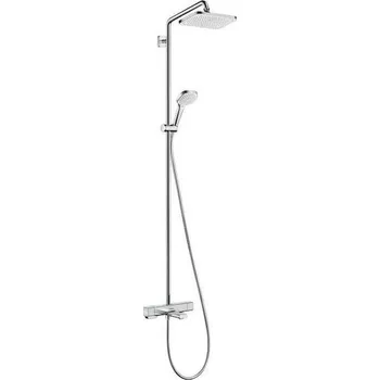 Sprchový set Hansgrohe Croma - Sprchový set s vanovým termostatem, 28x17 cm, 3 proudy, chrom 27687000