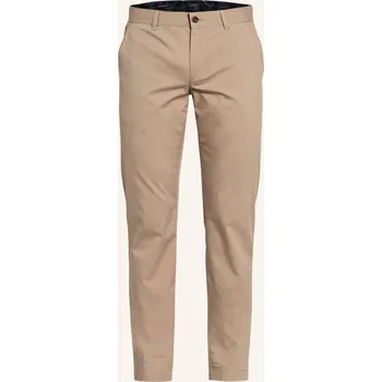 Pánské kalhoty Alberto Pánské Chino Kalhoty Lou Regular Fit, béžová, 36