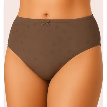 Dámské spodní prádlo Dámské kalhotky - ANDRIE PS 2956, hnědá Barva: Hnědá, Velikost: 54/56-3XL