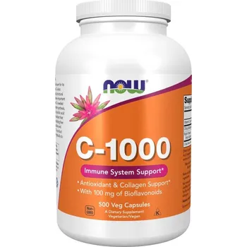 Doplněk stravy Now Foods Vitamín C 1000 mg Bioflavonoidy a Rutin 500 veg kapslí