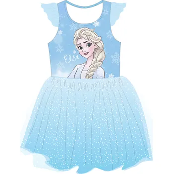 Dívčí oblečení Frozen - Ledové království Dívčí šaty - Frozen 5223A581, světle modrá Barva: Modrá světle, Velikost: 116-122