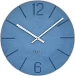 Lavvu LCT5022 - Modré hodiny Natur vyrobené v Čechách o průměru 34cm