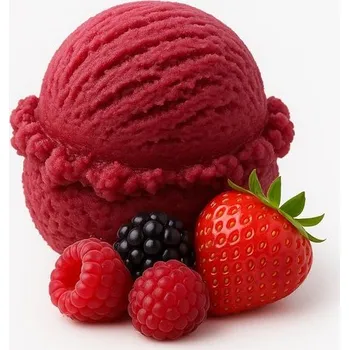 Směs na zmrzlinu do zmrzlinovače - lila ( lesní ovoce) 240g