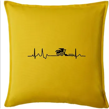 Polštář Kombajn EKG - Polštář 50x50 - 50x50 - Pouze potah ( Žlutá )