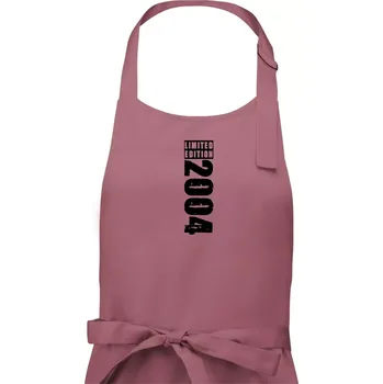 Kuchyňská zástěra Limited edition 2004 pruh - Dámská zástěra na vaření - Univerzální velikost ( Starorůžová )