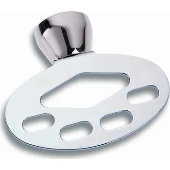 Držák na kartáček Novaservis Držák kartáčků a pasty Metalia 3 chrom 6334,0