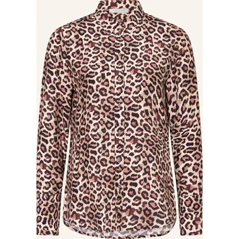 Dámská halenka Eterna Dámská Košilová Halenka, režná / tmavě hnědá /...