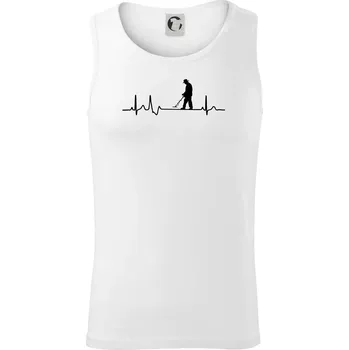 EKG detektor - Tílko pánské Core - XL ( Bílá )