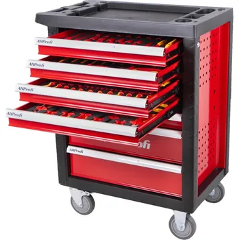 Dílenský vozík s VDE nářadím pro elektrikáře, profi sada 86 ks - H14019VDE