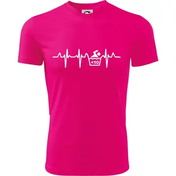 Otužilec EKG 10 - Dětské triko sportovní (dresovina) - 158 cm/12 let ( Neon Pink )
