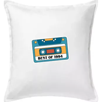 Polštář Narozeniny kazeta Best of 1994 - Polštář 50x50 - 50x50 - Pouze potah ( Bílá )