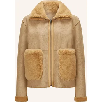 Dámský kabát Milestone Dámská Oboustranná Bunda Msminu S Umělou Kožešinou,...