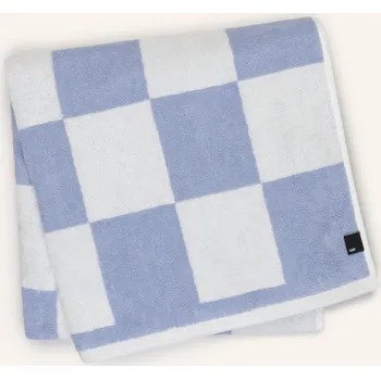 Ručník Hay Sprchový Ručník Check, tmavě modrá / krémová