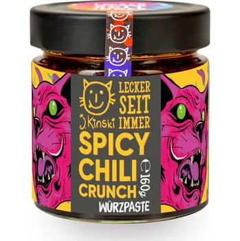Koření J. Kinski BIO Spicy Chili Crunch 160g