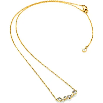 Náhrdelník Pozlacený stříbrný náhrdelník Hot Diamonds X Gemstones DN213