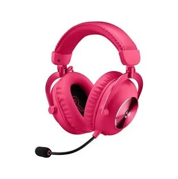 Stolní počítač Logitech G PRO X 2 LIGHTSPEED Wireless Gaming Headset - MAGENTA - EMEA
