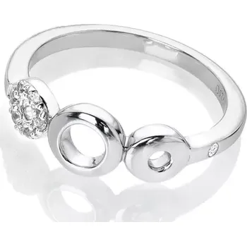 Prsten Stříbrný prsten Hot Diamonds Balance DR243 Obvod 60 mm