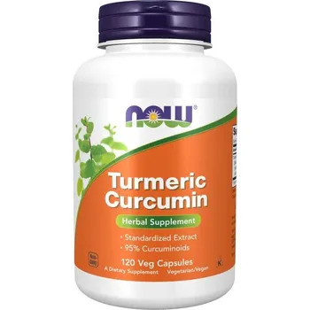 Doplněk stravy Now Foods Turmeric Curcumin 665 mg 120 kapslí