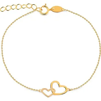 Náramek iZlato IZ23764 Žluté zlato 180 mm