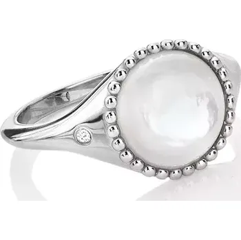 Šperk Stříbrný prsten Hot Diamonds Most Loved DR258 Obvod 58 mm