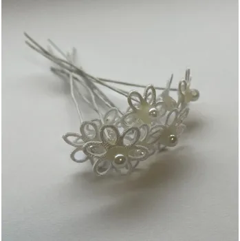 Ozdoba do vlasů Nezařazené produkty Kvítka do vlasů s perličkou