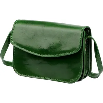 Kožená kabelka Florence 5511 - zelená