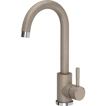 Vodovodní baterie Stojánková dřezová baterie, béžový granit 10011405