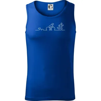 EKG triatlon - Tílko pánské Core - 2XL ( Královská modrá )