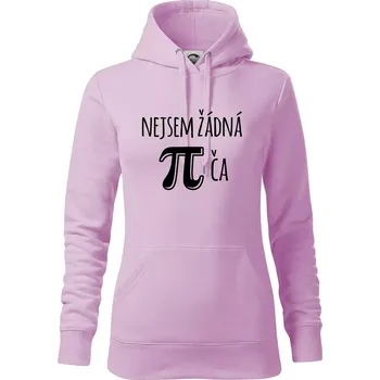 Dámská mikina Nejsem žádná pí - Mikina dámská Cape s kapucí - S ( Orchid )
