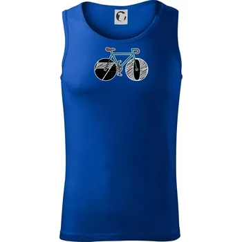 Narozeniny 70 let na kole - Tílko pánské Core - L ( Královská modrá )