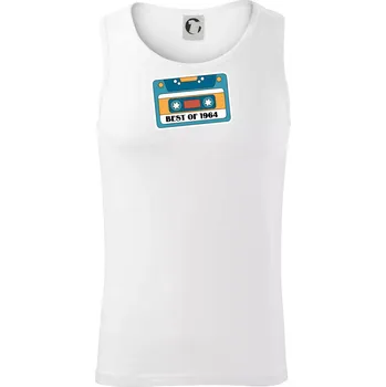 Narozeniny kazeta Best of 1964 - Tílko pánské Core - XL ( Bílá )