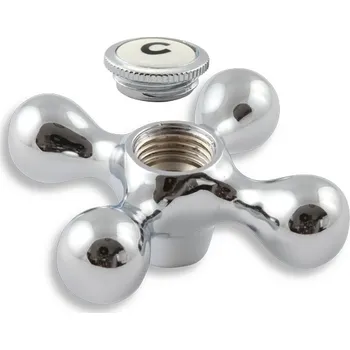 Vodovodní baterie Novaservis Rukojeť kříž kompletní studená chrom R/99100S,0